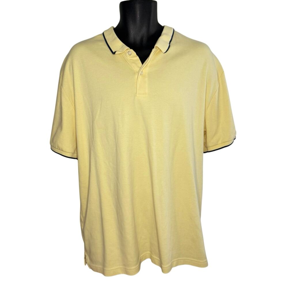 John Ashford Yellow Polo Size XL